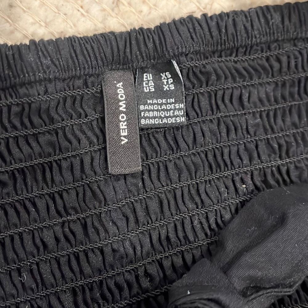 Vera Moda Black Croo Top - Picture 11 of 11